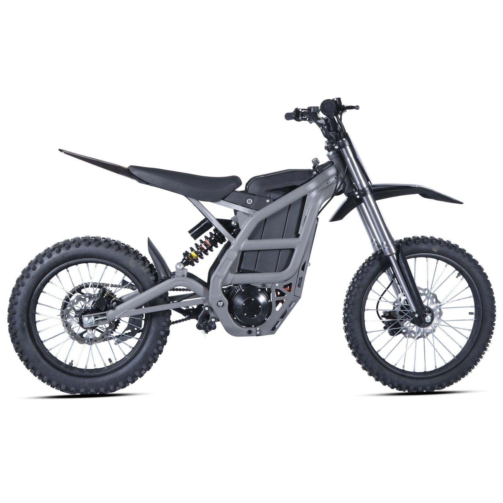 ARKA full-size adult electric dirt bike in black
